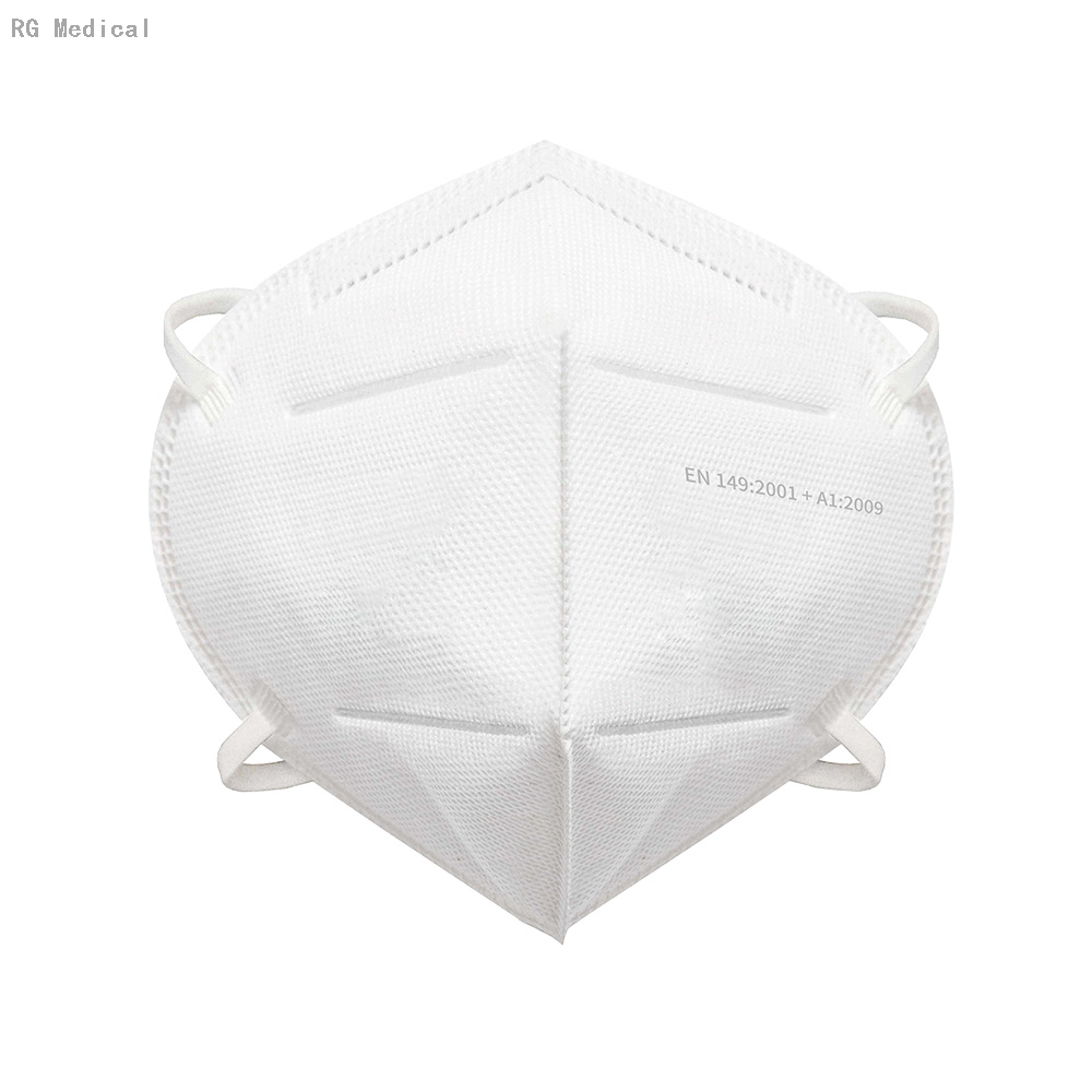 Masque en tissu de couleur blanche N95
